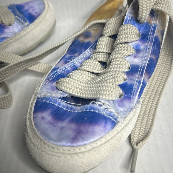 Rare PEDRO GARCIA Parson Ocean Satin Sneakers - Picture 9 of 9